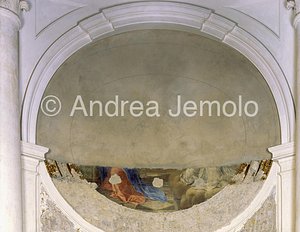 San Carlo alle Quattro Fontane Rests of the fresco in Counter-Facade | Andrea Jemolo