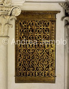 San Carlo alle Quattro Fontane Vertical divisor element | Andrea Jemolo