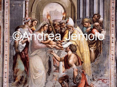 Chiesa della Trinità dei Monti Cappella Marciac - Natività - Circoncisione | Andrea Jemolo