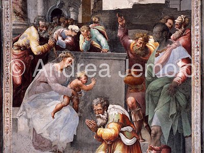 Chiesa della Trinità dei Monti Cappella Marciac - Natività - Adorazione dei Magi | Andrea Jemolo