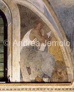 Trinità dei Monti Marciac chapel - Lunetta - Detail | Andrea Jemolo