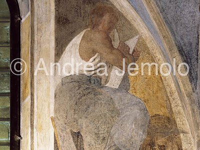 Chiesa della Trinità dei Monti Cappella Marciac - Lunetta - particolare | Andrea Jemolo