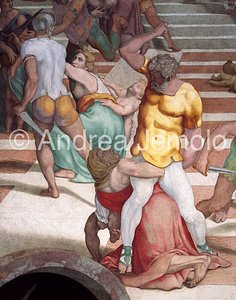 Trinità dei Monti Chapel Della Rovere - Slaughter of the Innocent - detail | Andrea Jemolo