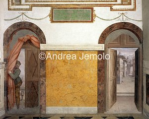 Trinità dei Monti Chapel Altoviti - Tromple d'0eil | Andrea Jemolo