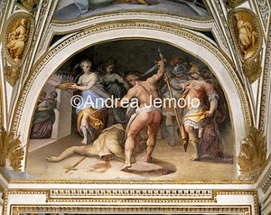 Trinità dei Monti Chapel Altoviti - The decapitation of St. John | Andrea Jemolo