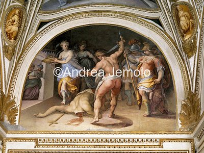 Chiesa della Trinità dei Monti Cappella Altoviti - La Decollazione di San Giovanni | Andrea Jemolo