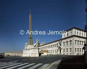 Piazza del Quirinale With the Dioscuri | Andrea Jemolo