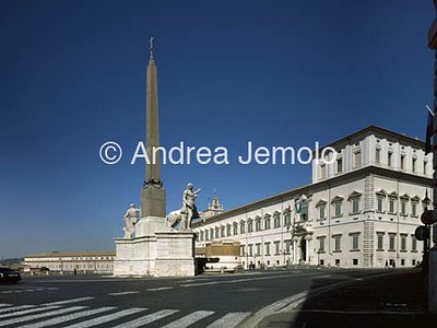Piazza del Quirinale With the Dioscuri | Andrea Jemolo