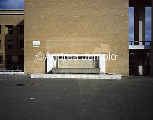 University La Sapienza Monumental entrance - Detail | Andrea Jemolo
