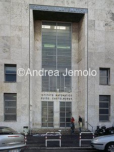 University La Sapienza Mathematic Department | Andrea Jemolo