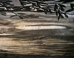 Trinità dei Monti - Monastery Anamorphosis - St. Francis of Paola praying | Andrea Jemolo
