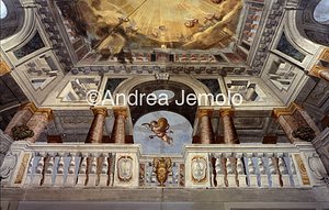 Trinità dei Monti - Monastery Hall of Glory - West side | Andrea Jemolo