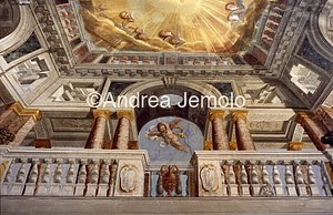Trinità dei Monti - Monastery Hall of Glory - North side | Andrea Jemolo