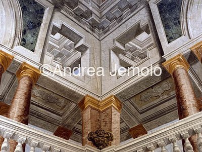 Trinità dei Monti - Monastery Hall of Glory - Corner | Andrea Jemolo