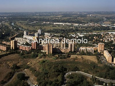 Castel Giubileo district Aerial photograph | Andrea Jemolo