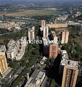 Castel Giubileo district Aerial photograph | Andrea Jemolo