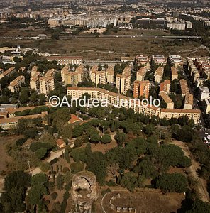 Quarter Villa Gordiani Aerial photograph | Andrea Jemolo