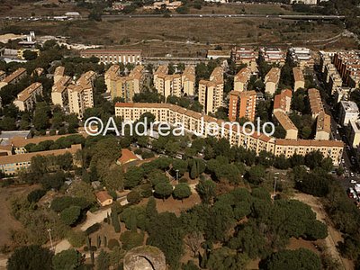 Quarter Villa Gordiani Aerial photograph | Andrea Jemolo