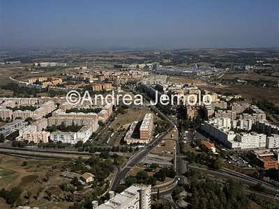 Val Melaina district Aerial photograph | Andrea Jemolo
