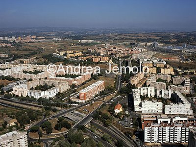 Val Melaina district Aerial photograph | Andrea Jemolo