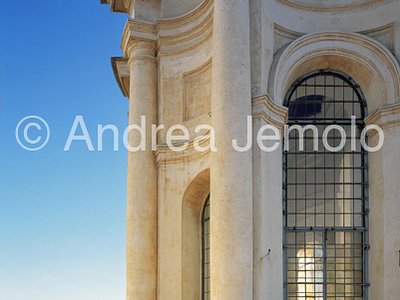 San Carlo alle Quattro Fontane Lantern from north - Detail | Andrea Jemolo