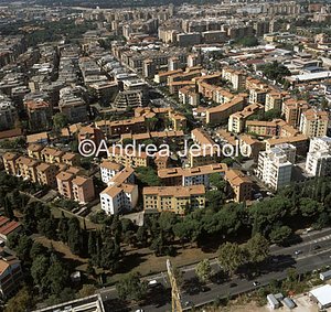 Quarter INA casa Tiburtino Aerial photograph | Andrea Jemolo