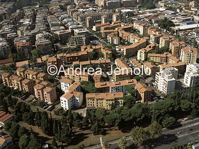 Quarter INA casa Tiburtino Aerial photograph | Andrea Jemolo