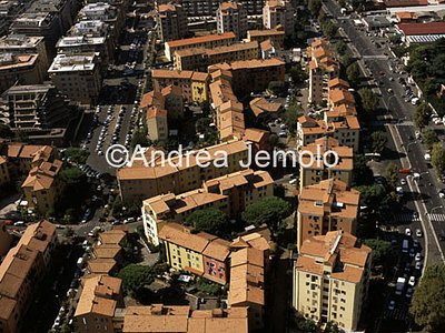 Quarter INA casa Tiburtino Aerial photograph | Andrea Jemolo