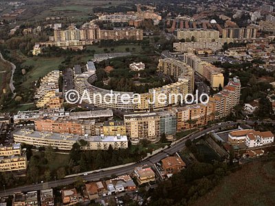 Tor de' Cenci district Aerial photograph | Andrea Jemolo