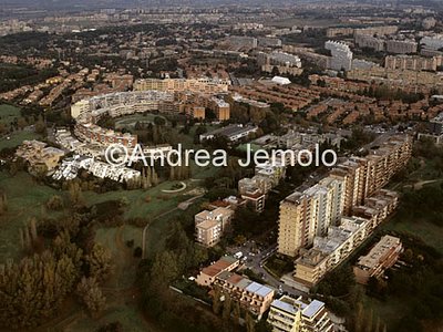 Tor de' Cenci district Aerial photograph | Andrea Jemolo