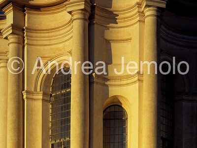 San Carlo alle Quattro Fontane Lantern from east - Detail | Andrea Jemolo