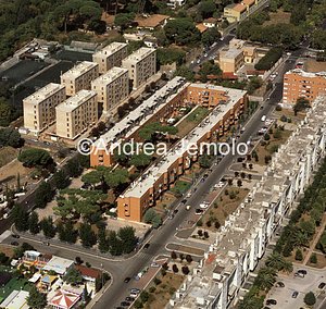 Residential complex La Casa intorno agli alberi Aerial Photograph | Andrea Jemolo