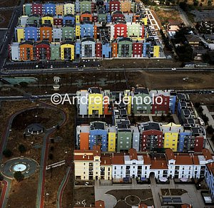 Ponte di Nona district Social housing ATER, Aerial Photograph | Andrea Jemolo