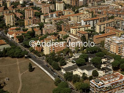 Quartier INA casa Tuscolano I Aerial Photograph | Andrea Jemolo