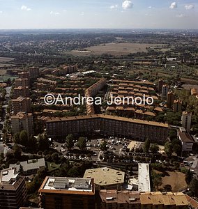 Quartier INA casa Tuscolano II Aerial Photograph | Andrea Jemolo