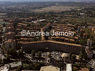 Quartier INA casa Tuscolano II Aerial Photograph | Andrea Jemolo