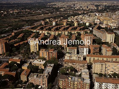 Quartier INA casa Tuscolano II Aerial Photograph | Andrea Jemolo