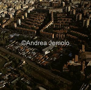 Residential unit INA casa - Tuscolano III Aerial Photograph | Andrea Jemolo