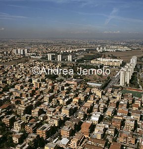 Tor Bella Monaca district Aerial photograph | Andrea Jemolo