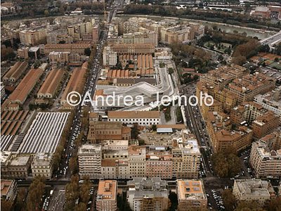 MAXXI - Museo nazionale delle Arti del XXI secolo Fotografia aerea | Andrea Jemolo