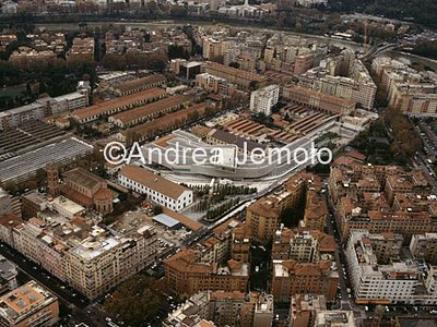MAXXI - Museo nazionale delle Arti del XXI secolo Fotografia aerea | Andrea Jemolo