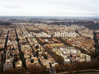 Area del quartiere Prati Fotografia aerea | Andrea Jemolo