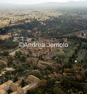 Thermae of Caracalla Aerial photograph | Andrea Jemolo