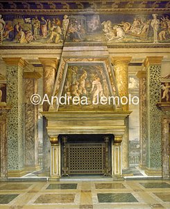 Villa Farnesina Hall of the Perspectives - Detail | Andrea Jemolo