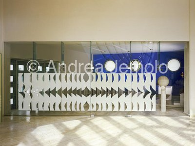 Church of the Holy Face of Jesus Glass door from chapel | Andrea Jemolo