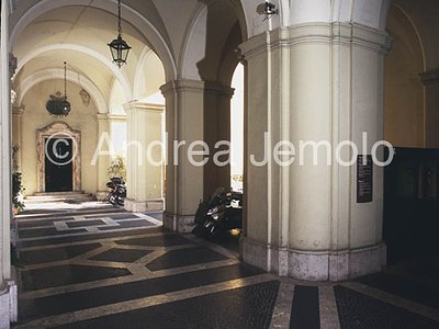 Palace of the Propagation of the Faith Atrium | Andrea Jemolo