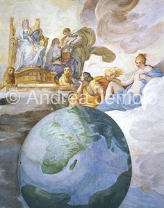 Barberini palace The Divine Wisdom - Detail | Andrea Jemolo