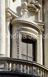San Carlo alle Quattro Fontane Façade - Detail | Andrea Jemolo