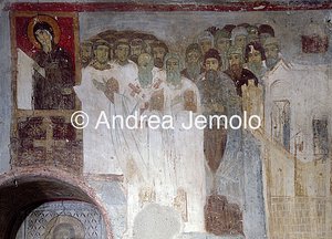 Church of the Theotokos - Sveta Bogorodica Stevan Nemanja with the model of the church | Andrea Jemolo