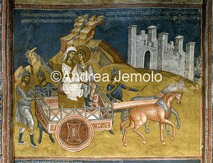 Visoki Dečani Monastery St. Philip and the Official of the Queen of Ethiopia | Andrea Jemolo